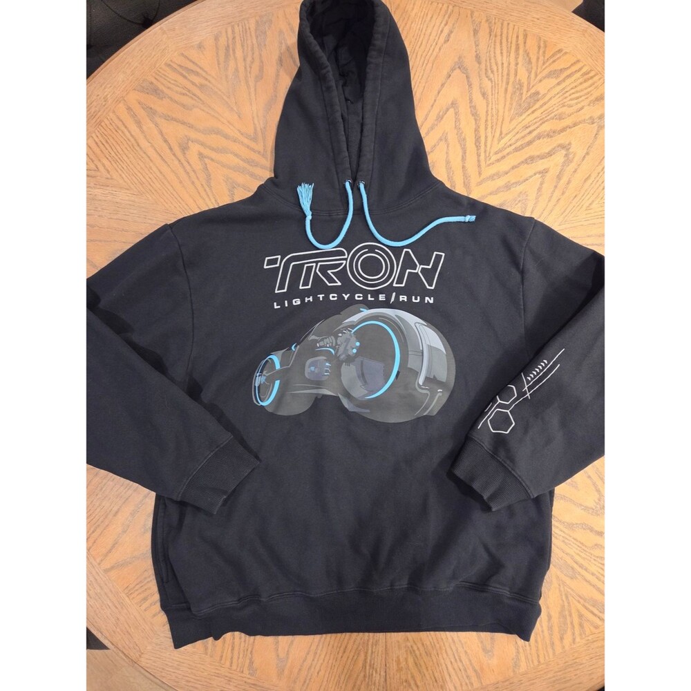 Disney Parks TRON Lightcycle Run Magic Kingdom Park Exclusive Hoodie Medium